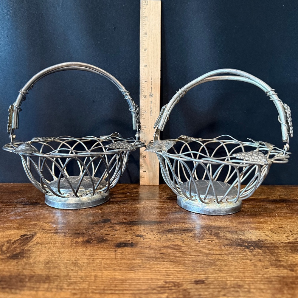 STUDIO SILVERSMITHS Baskets (2) - Picture 3 of 16